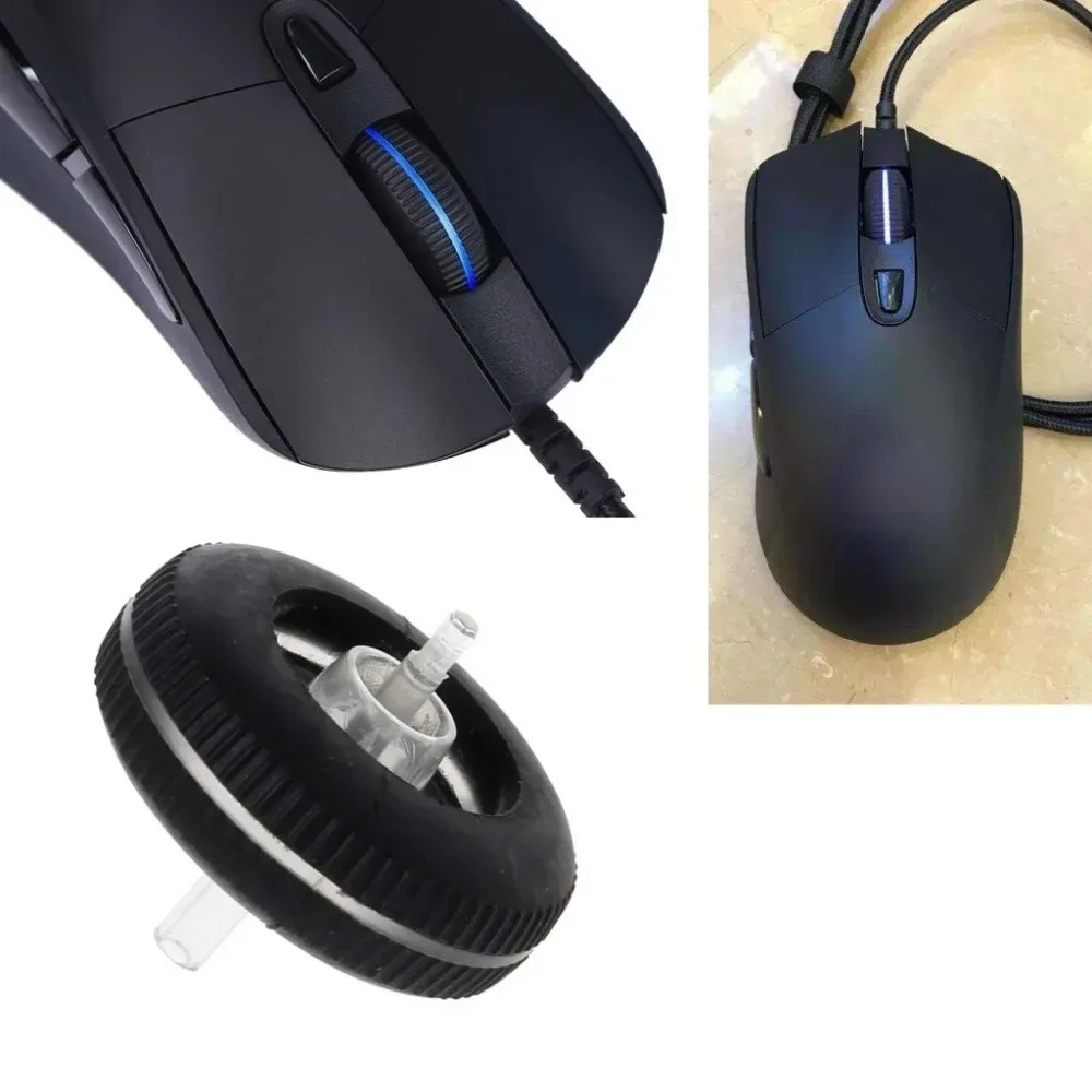 Mouse pés patins mouse rolagem roda rolo peças de reparo para logitech g403 g703 mouse desliza bordas curvas