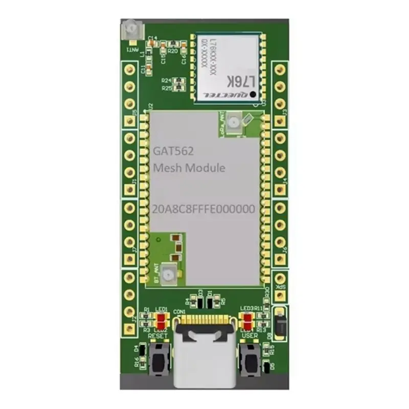 Carte de développement AED5-GAT562 Wifi Meshtastic Mesh Lora NRF52840+SX1262 BLE5.0 L76KGNSS compatible 20Dbm basse consommation