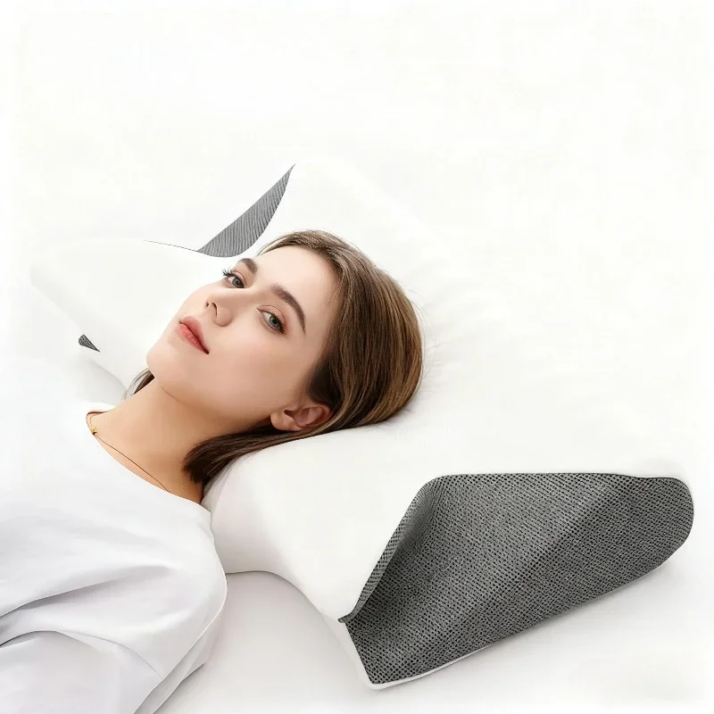 

1pcs Color Pillow Memory Foam Cervical Relaxing Cervical Pillow Versatile Support Pillow,Christmas,Thanksgiving gift