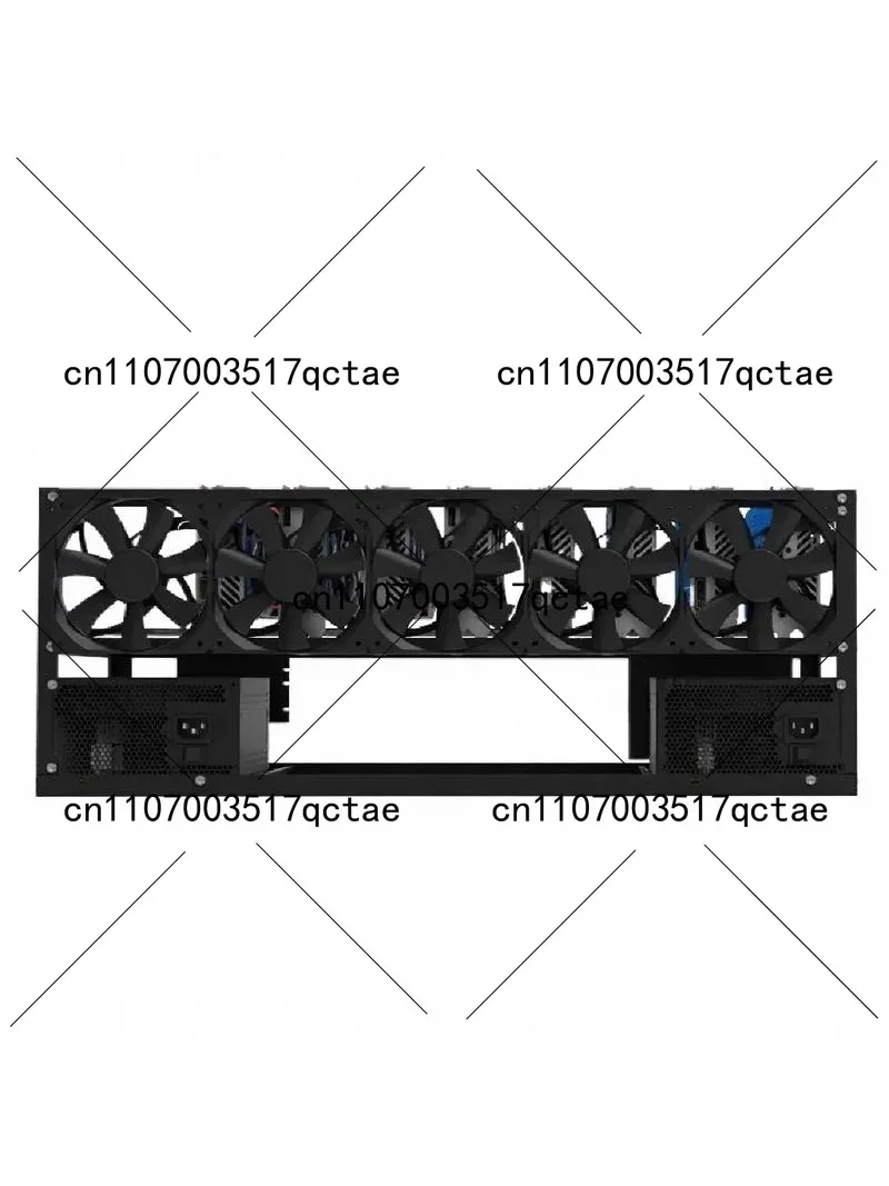 Fixed Rack Open Dual Power Graphics Card Rack AI Supercomputer GPU Display