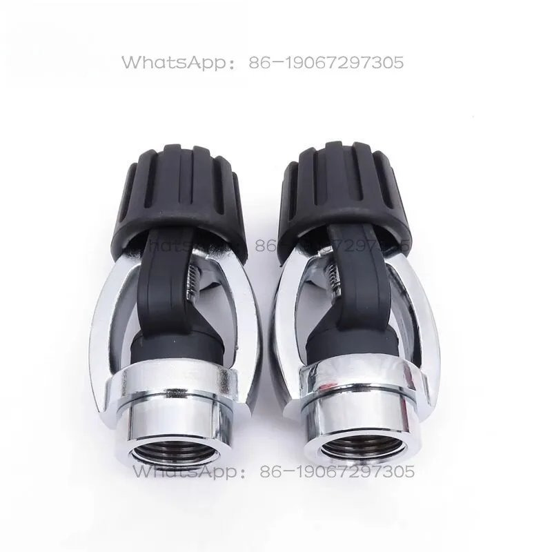 Submersible Regulator Adapter Universal Breathing First-stage Head Adapter Head Gas Cylinder DIN To YOKE Accessories