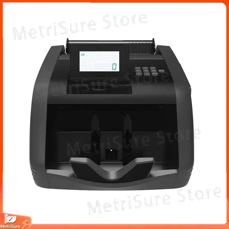 Banknote Counter Currency Money Bill Note Counter with Dual LCD Display Automatic Counting Sorting Detecting UV MG