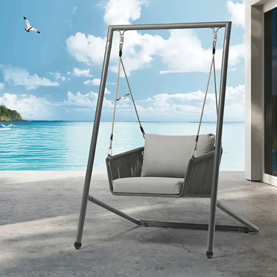 

back yard bamboo rattan furniture outdoor hammock balcony swing chair