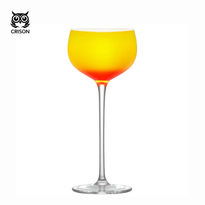 

CRISON CT2801 Crystal Glass Japanese Style Cocktail Cup Professional Bartender Supplies Mixology