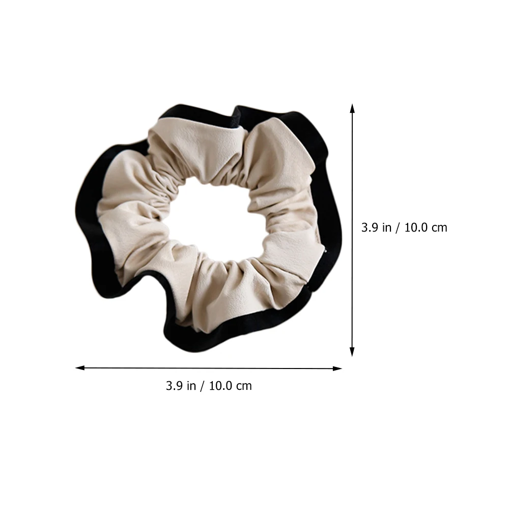 

2pcs Bands Durable Comfortable Female Headdress Practical Black Beige Hair Accessories Wardrobe Favorites