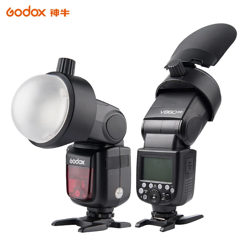 Godox S-R1/AK-R1/BD07/H200R/AD-P/AD-L/EC200 Flash Speedlight Adapter Barn Door, Snoot, Color Filter Reflector FOR AD200 PRO