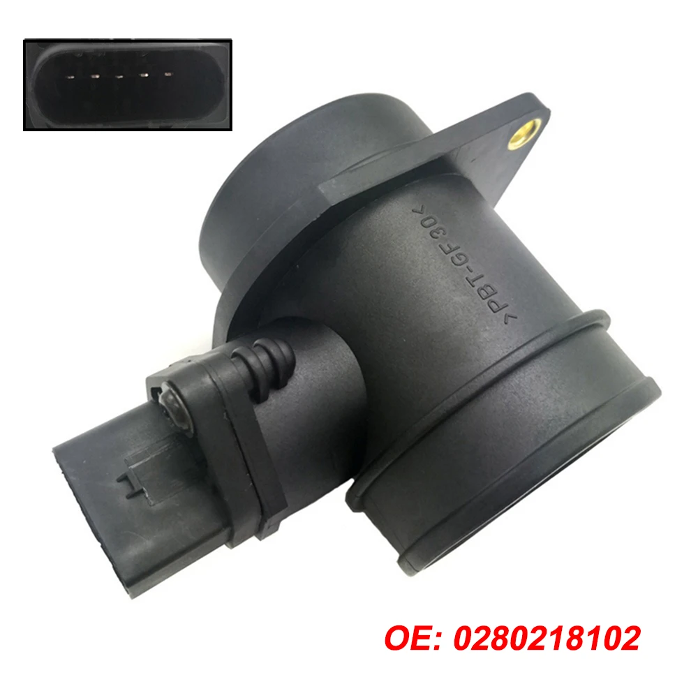 

0280218102 New Mass Air Flow Meter MAF Sensor For AUDI SEAT SKODA For VW Volkswagen 06A906461R High Quality