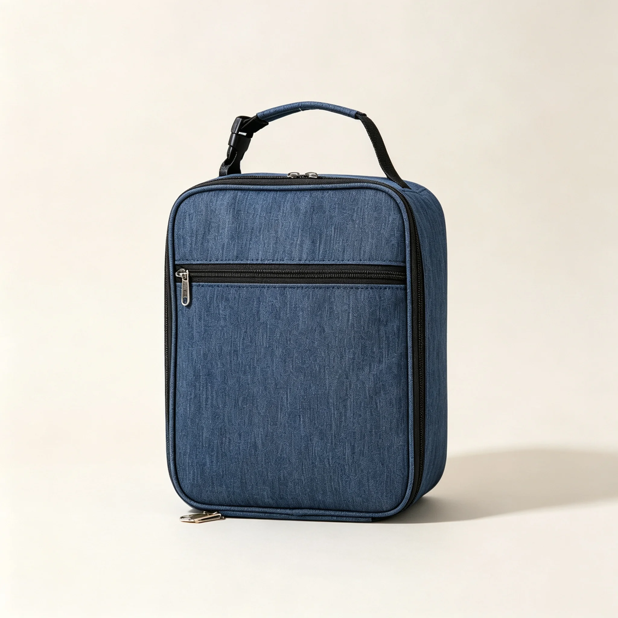 Portable Insulated Lunch Bag Reusable Oxford Cloth Lunch Box Handbag Waterproof Thermal Cooler Bag For School Office Picnic