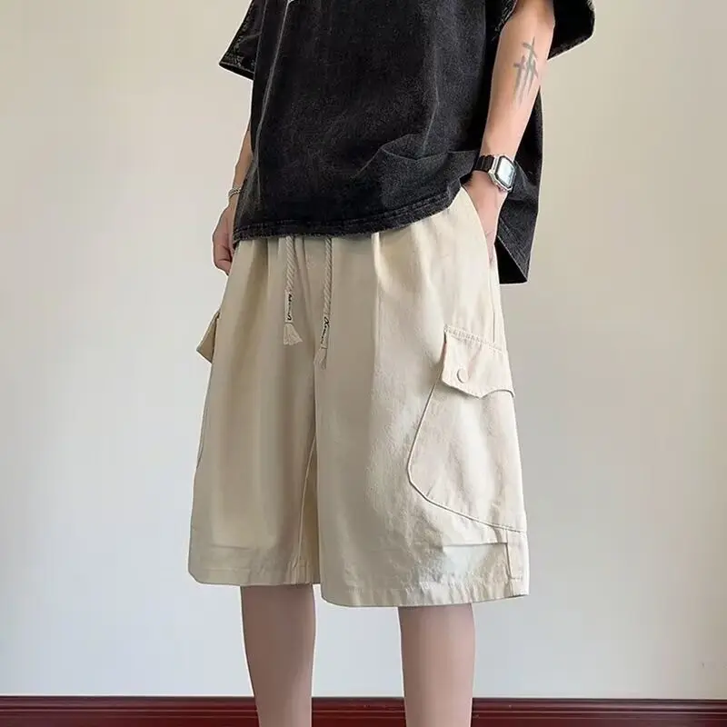 Tooling Shorts Men's Summer 2026 Thin Five-point Pants Big Pocket Casual Loose Sports Pants