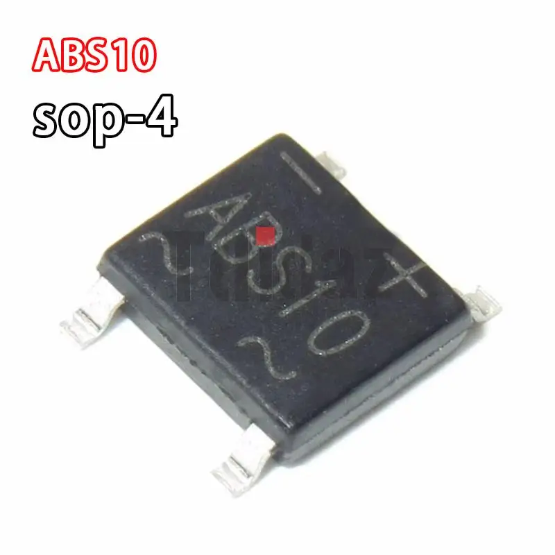 50pcs ABS10 SOP-4 SMD ABS210 ABS8 MB6M MB10M MB10F MB6S MB8S MB8F MB6F MB10S DIP-4 Rectifier bridge pile IC chip