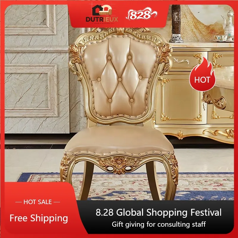 Fancy Modern Home Dining Chairs Restaurants Luxury Lounge Designer Hotel Chairs Vanity Occasional Sillas Para Comedor Furniture
