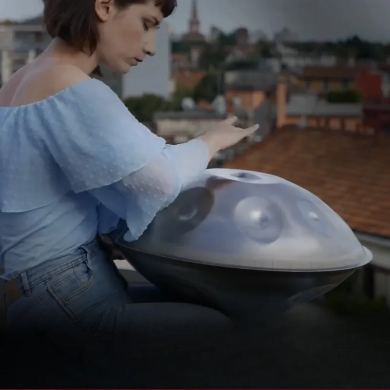 

9-нотовая 10-нотовая ручная дисковая барабанная терапия, ручная работа, 12-нотовая исцеляющая ручная панорама, йога, медитация, аккомпанемент, ударный инструмент