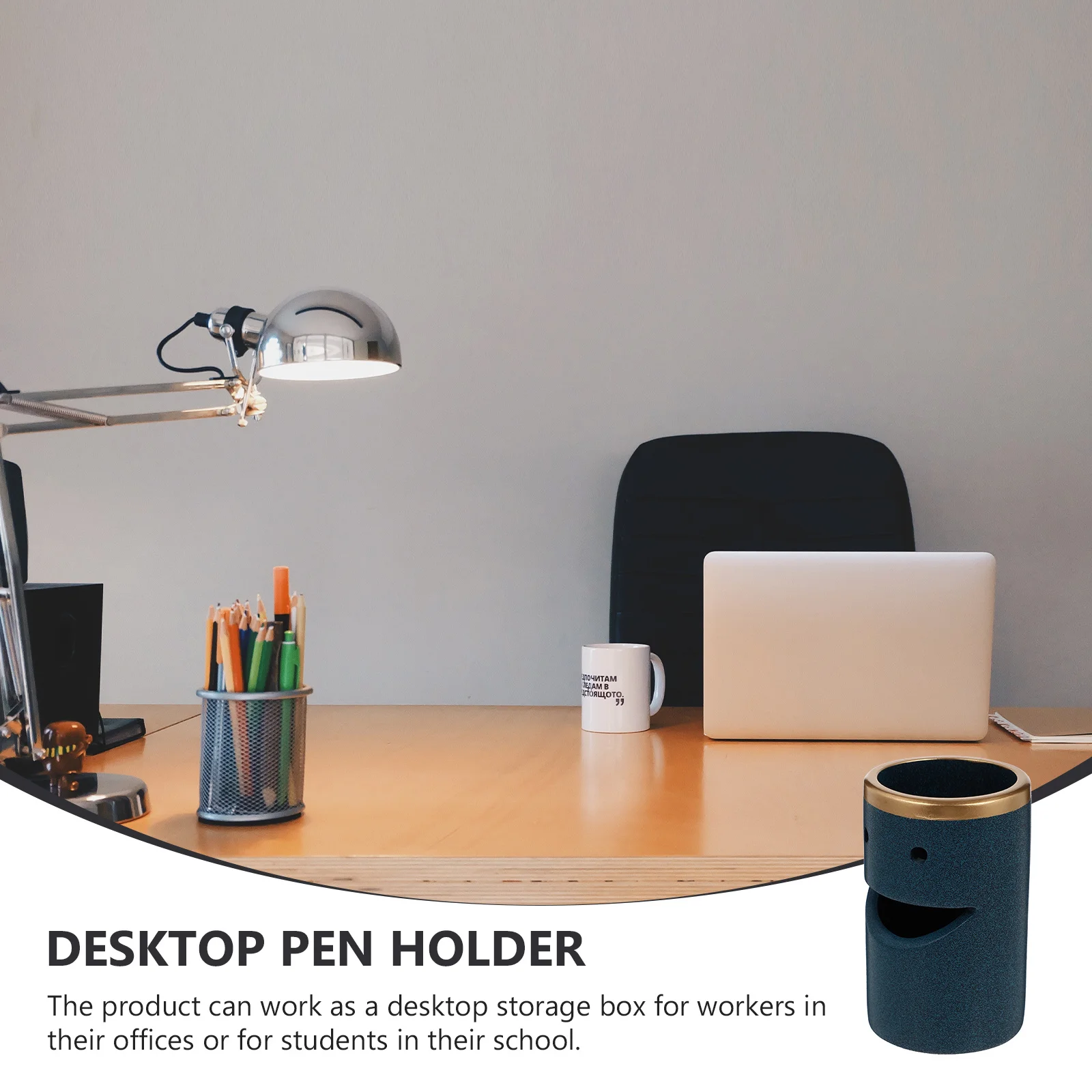 

1Pcs Multi-Function Pen Holder Office Desktop Storage Pencil Mark Pen Organizer for Students Pencil Holder