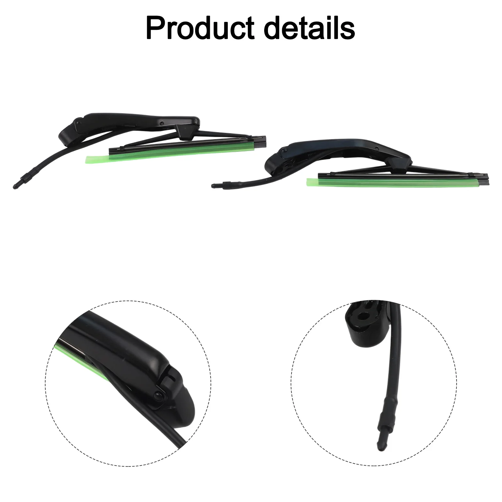 

2 шт. щетки стеклоочистителя для фар автомобиля, подходят для Volvo, аксессуары для автомобиля, установка без сборки, подключение и работа