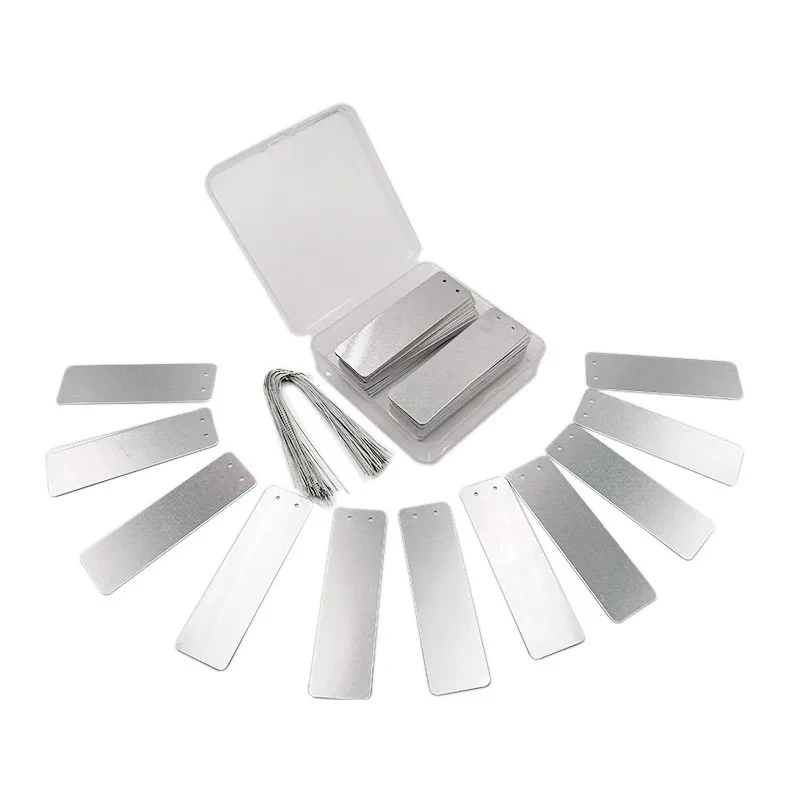 Aluminum Plant Labels for Marking Trees, Plants, Flowers, Tree Cards, Garden Labels, Metal Plant Labels