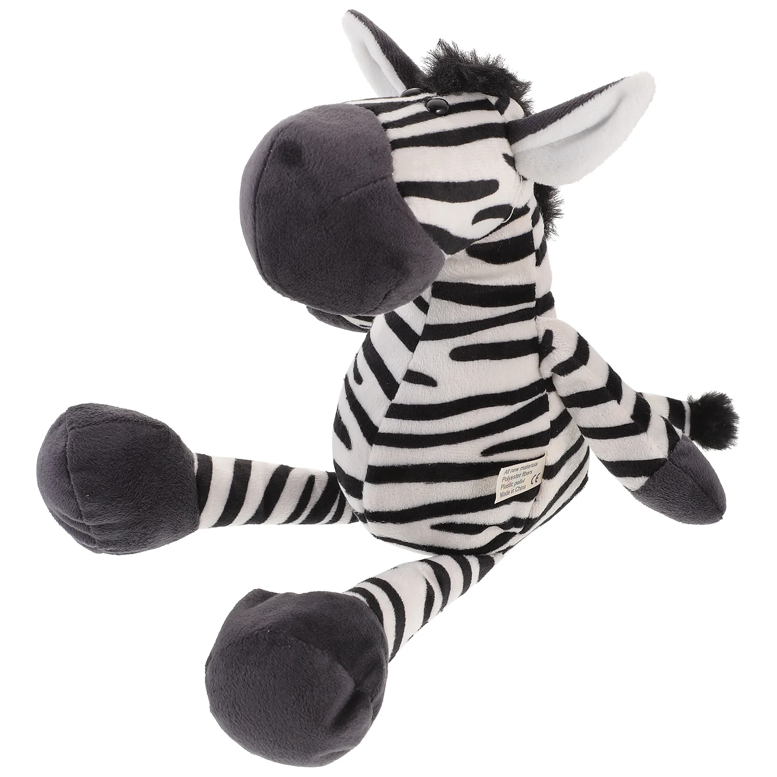 Household Stuffed Zebra Adorable Children Toy Decorative Zebra Toy Kids Supply knit stuffed animals stuffed toy