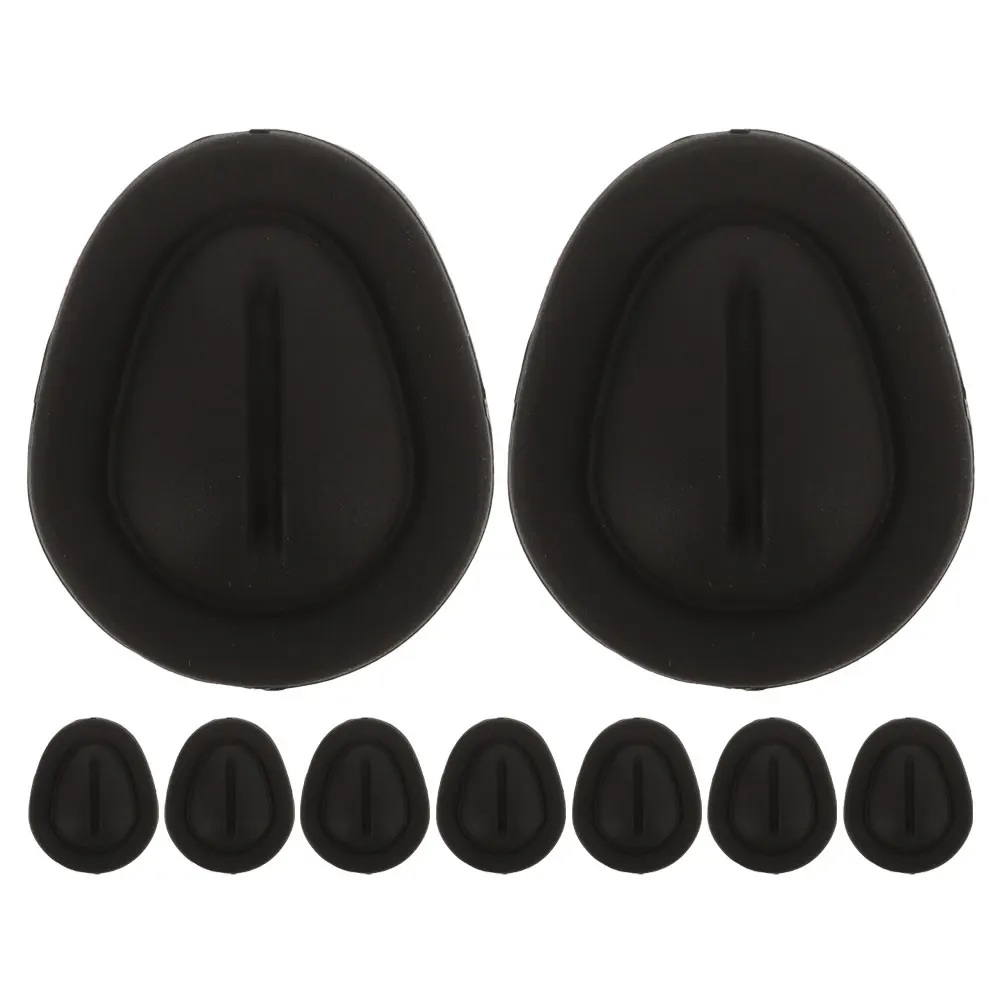 

9pcs Car Cup Holder Limiter Insert Silicone Gel Anti Shake Coaster Universal Fit Beverage Rack Accessories Car Gadgets