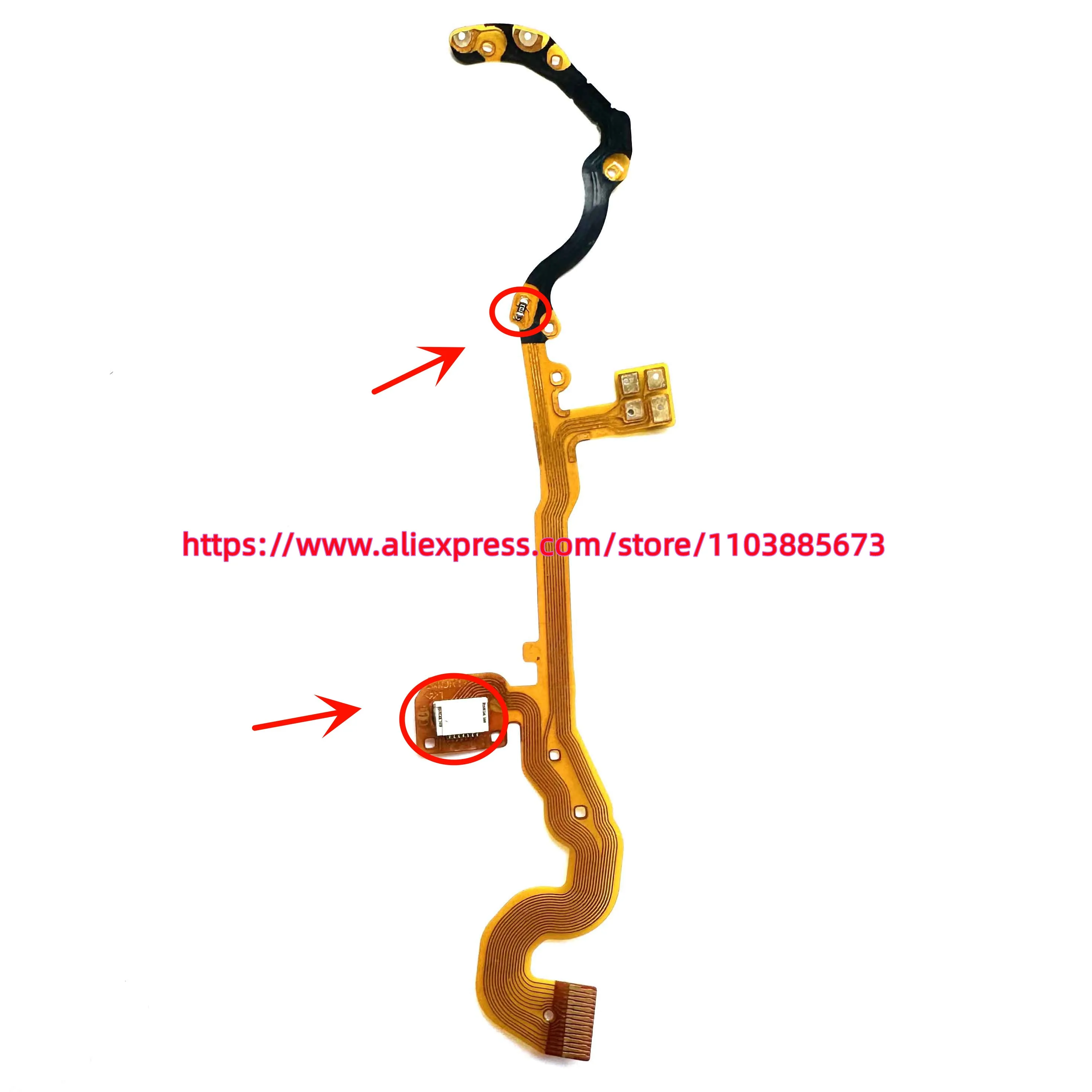 NIEUWE Digitale Camera Reparatie Onderdelen voor Canon S2IS S3is S5is S2 S3 S5 is Sluiter Flex Kabel Met socket