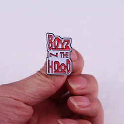 Boyz N the Hood enamel pins 90s Retro classic movie badge Gift for Film Buffs Cult