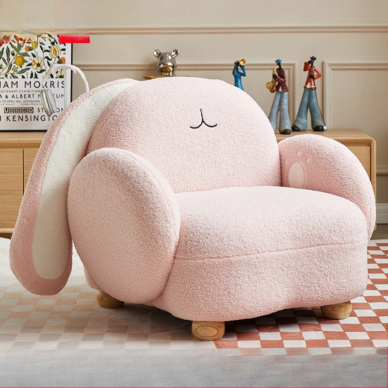 Single Cute Children Sofa Nordic Animal Reading Single Puffs Sofa Fluffy Nordi Divano Da Soggiorno Living Room Furniture