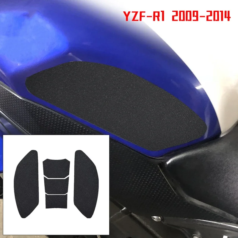 

Для Yamaha YZF-R1 YZF YZF1000 R1 2009-2014 мотоцикл противоскользящий масляный бак накладка боковая коленная ручка наклейка протектор наклейка