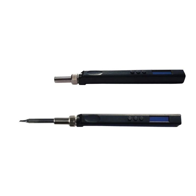 

Mini Solder Iron Tip 65W Fast Heating Adjustment Temperature 200-450℃ Auto Sleep