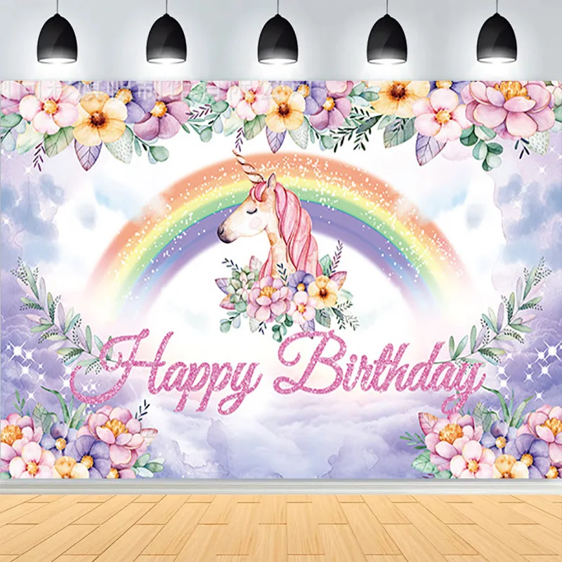 

3D Black Gold Glitter Celebration Happy Birthday Background Balloon Party Decor Gifts Boy Girl Adult Photography Backdrops ZZ-11