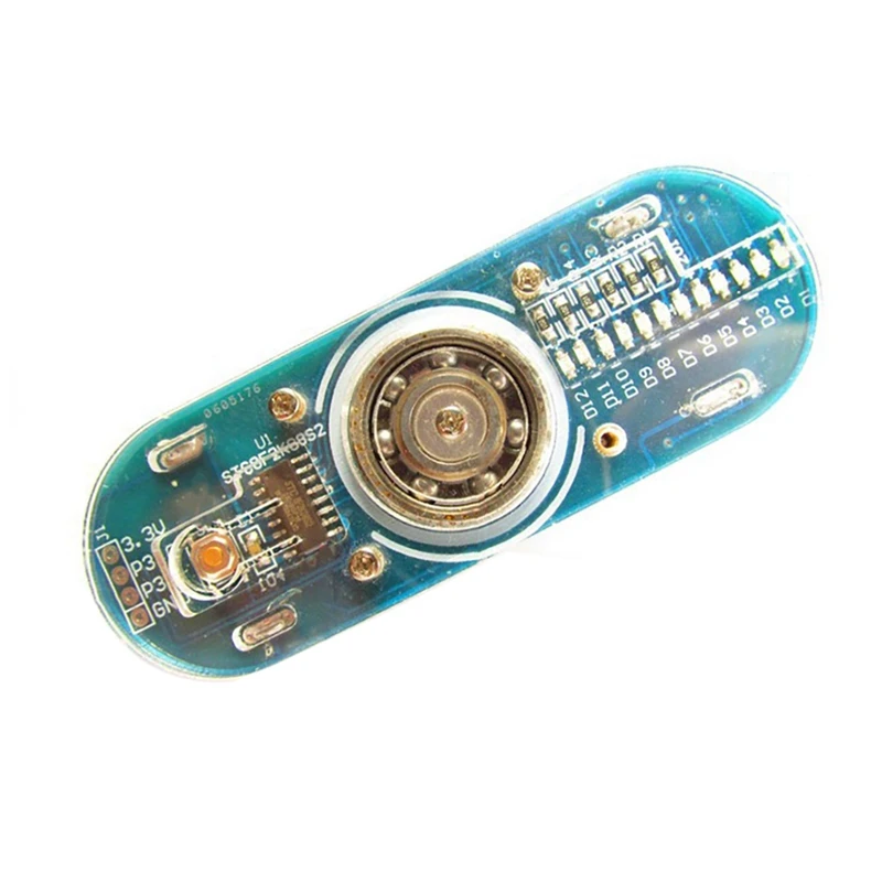 Kit de fabricação de eixo LED Fidget com peças de caixa