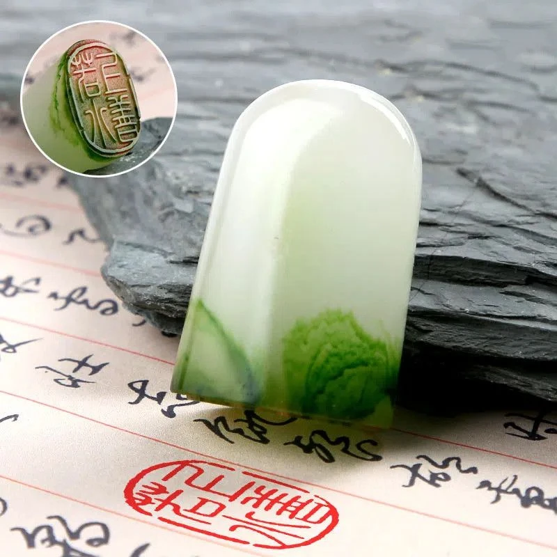 Stone Customized Name Stamp Artist Finished Stamp Hard Pen Personalized Stamps Chinese Calligraphy Painting Resin Gift Stamps