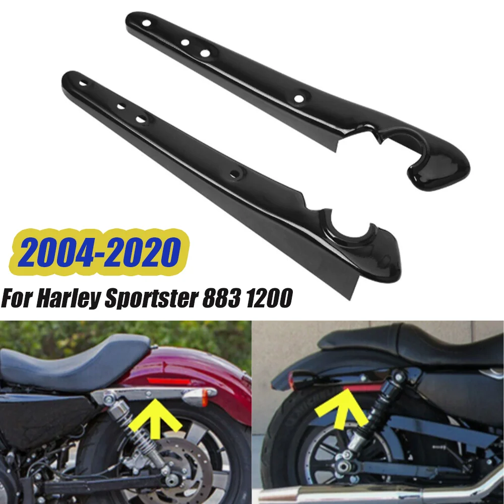 Motorcycle Rear Fender Mudguard Bracket Rear Turn Signal Light Support Mount For Harley Sportster Iron XL883 XL1200 48 72