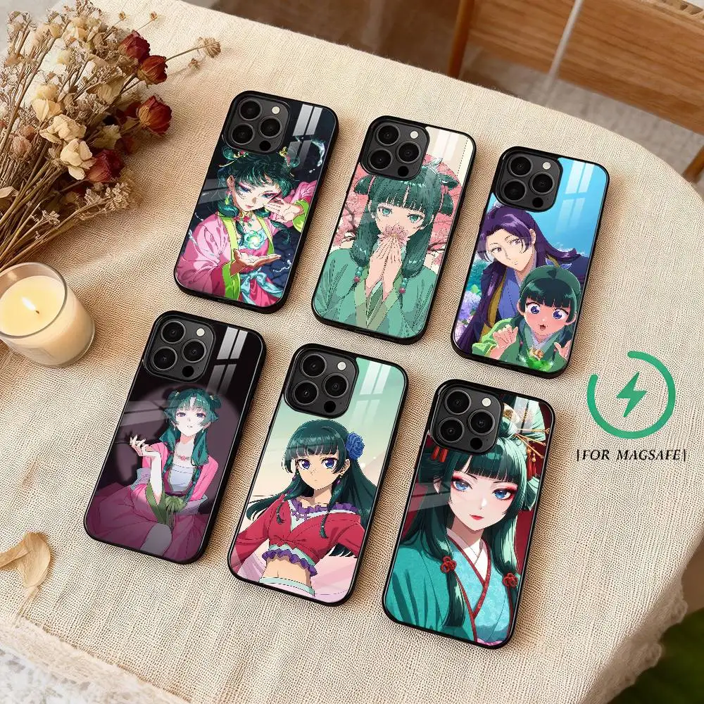 

The a-Apothecary d-Diaries m-Maomao Phone Case For iPhone 17,16,15,14,13,12,Plus,Pro,Max for Magsafe Magnetic Wireless Charging