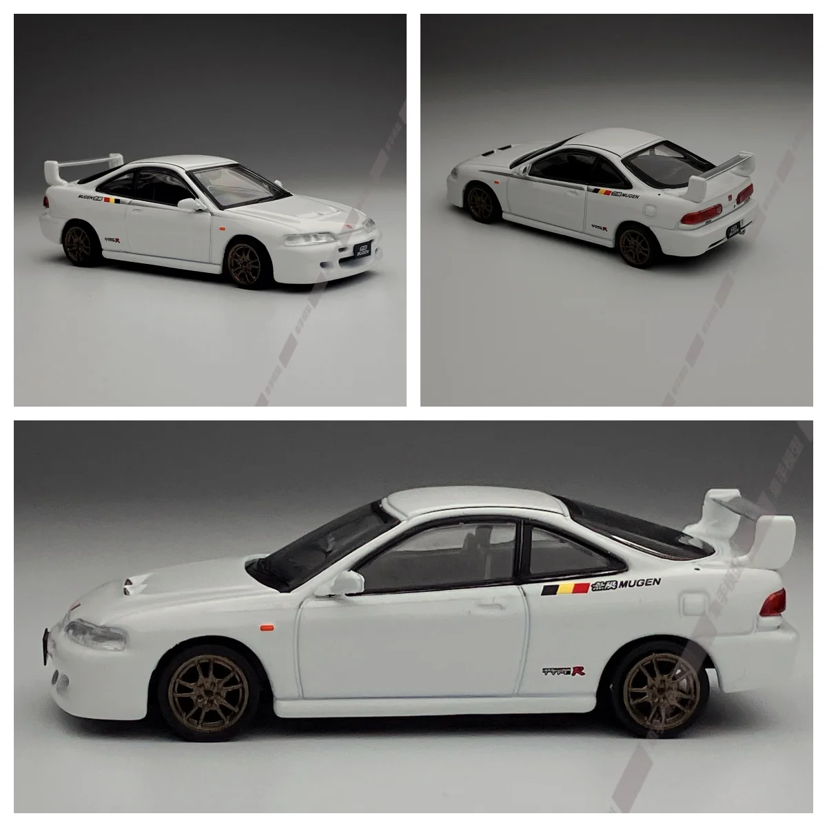 

INTEGRA TYPE R DC2 1/64 TARMAC MUGEN (WHITE) JDM Diecast Model Car Limited Edition Hobby Alloy
