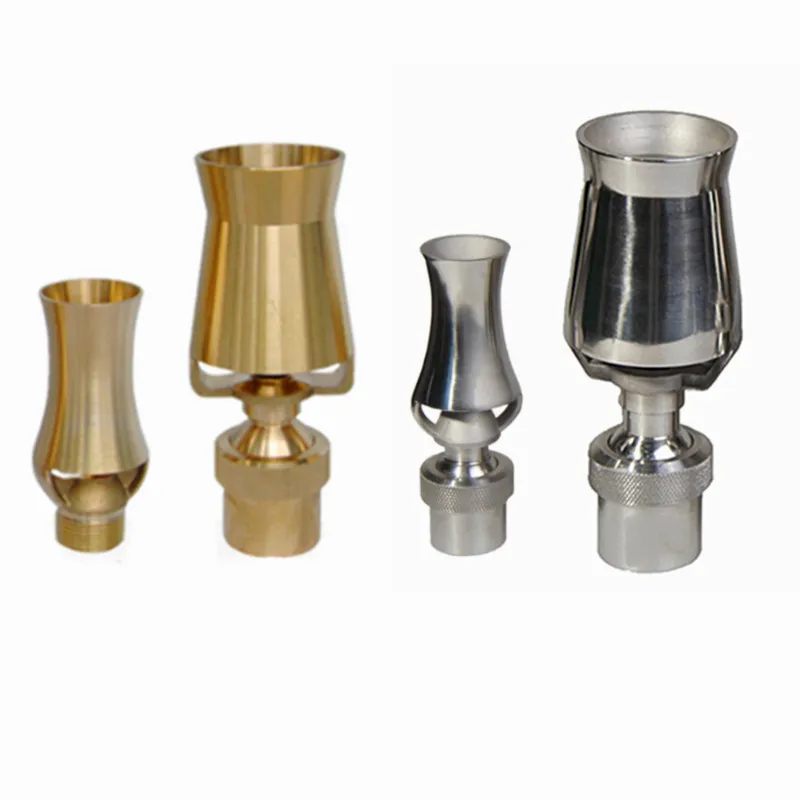 

1/2" 3/4" 1" Brass Stainless Steel Cascade Water Fountain Nozzles
