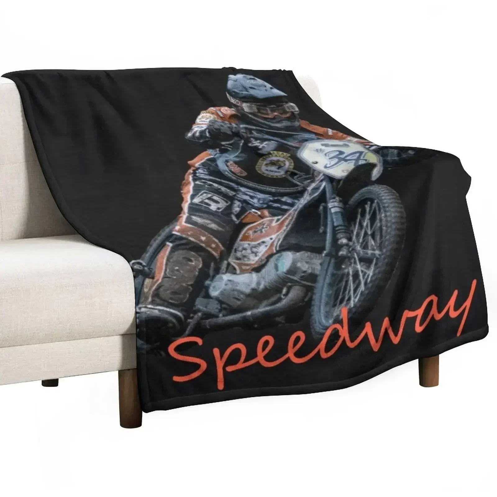 Speedway Throw Blanket For Sofa Thin for babies Soft Beds Blankets