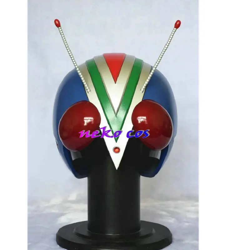 

nekocos Showa Rider Riderman Helmet Mask resin Cosplay Props Toy Gift Halloween Role Play