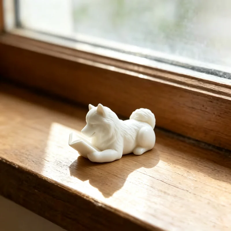 Patung Dekorasi Samoyed, Figur - 3D Printing Enthusiast ulasan dan harga