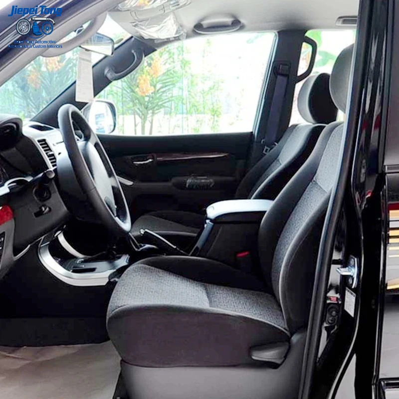 Suitable for Toyota Land Cruiser Prado J120 2003 2004 2005 2006 2007 2008 2009 Faux Leather Custom Car Seat Covers