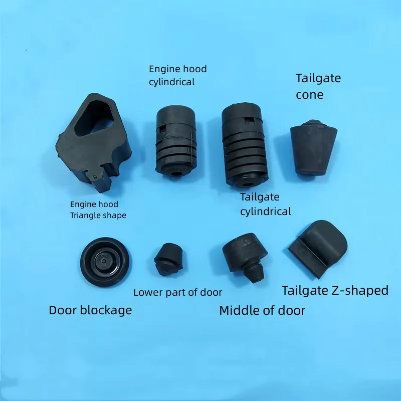 Para NISSAN Patrol Y62, Almofada de Borracha para Porta, Capô e Porta Traseira, Partículas de Borracha para Amortecimento, Original de Fábrica