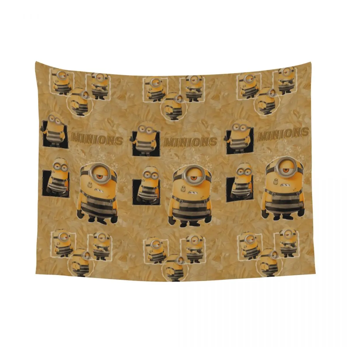 Custom Minions Anime Manga Tapestry Wall Hanging for Dorm Hippie Tapestries Room Decor