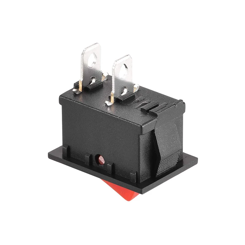 مفتاح هزاز بزر ضغط ، 10 × 15 ، SPST ، 2 دبوس ، 3A ، V ، KCD11 ، Snap-in ، On ، Off ، أسود ، أحمر ، وأبيض ، 5 ks ، 10 ، 15 من من من من #4