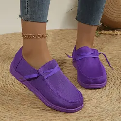 New Mesh Breathable Sneakers Women Thick Bottom Non-Slip Vulcanize Shoes Plus Size Lace Up Casual Light Shoes Platform Shoes