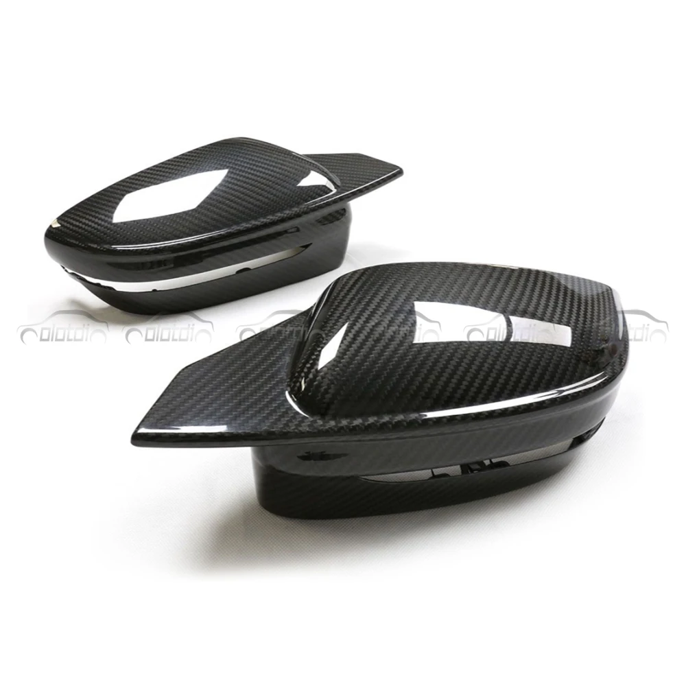 G20 LCI Dry Carbon Replacement Side Door Wing Mirror Covers Caps Housing 2022+ Auto Tuning