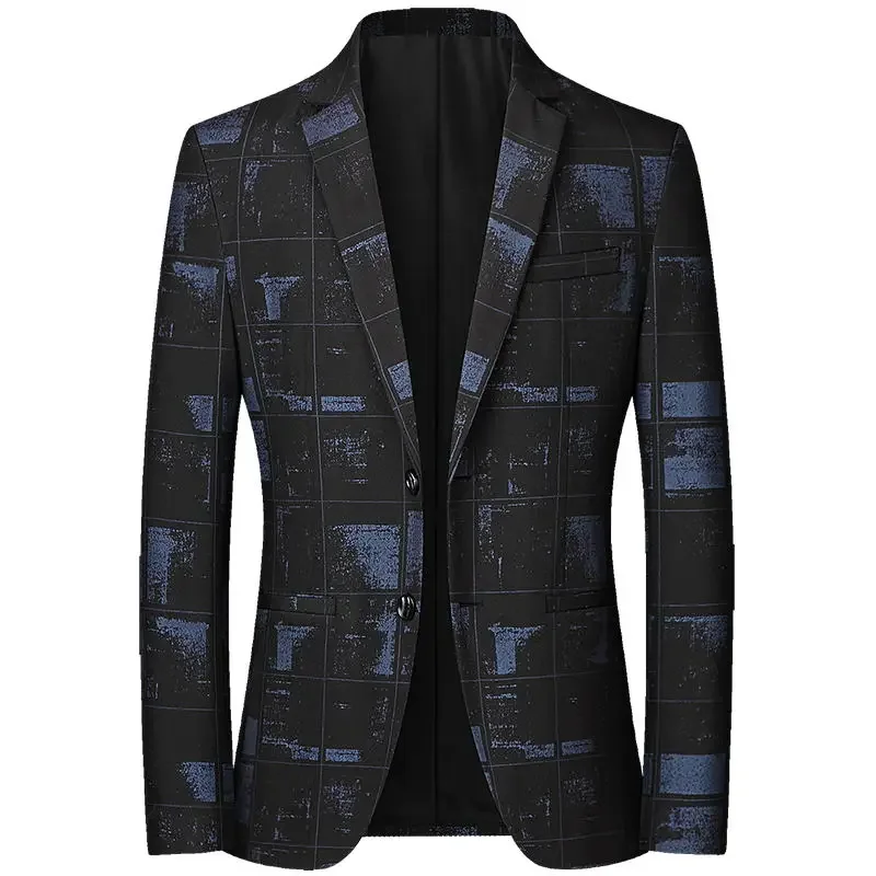 

2023 Boutique Large Size Men's Suits Fashion Business Gentlemen's Casual Trends Korean Small Suits Single Breasted Single West