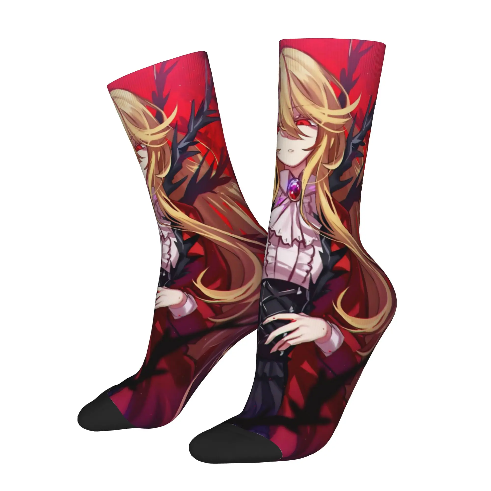 Limbus Company Project moon Design Crew Socks Stuff for Women Cozy Crew Socks