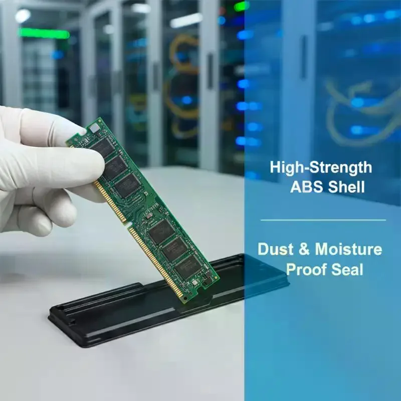 10 Stück DIMM RAM Speicherhalterung für DDR DDR3 DDR4 DDR5 Module - zdjęcie 1