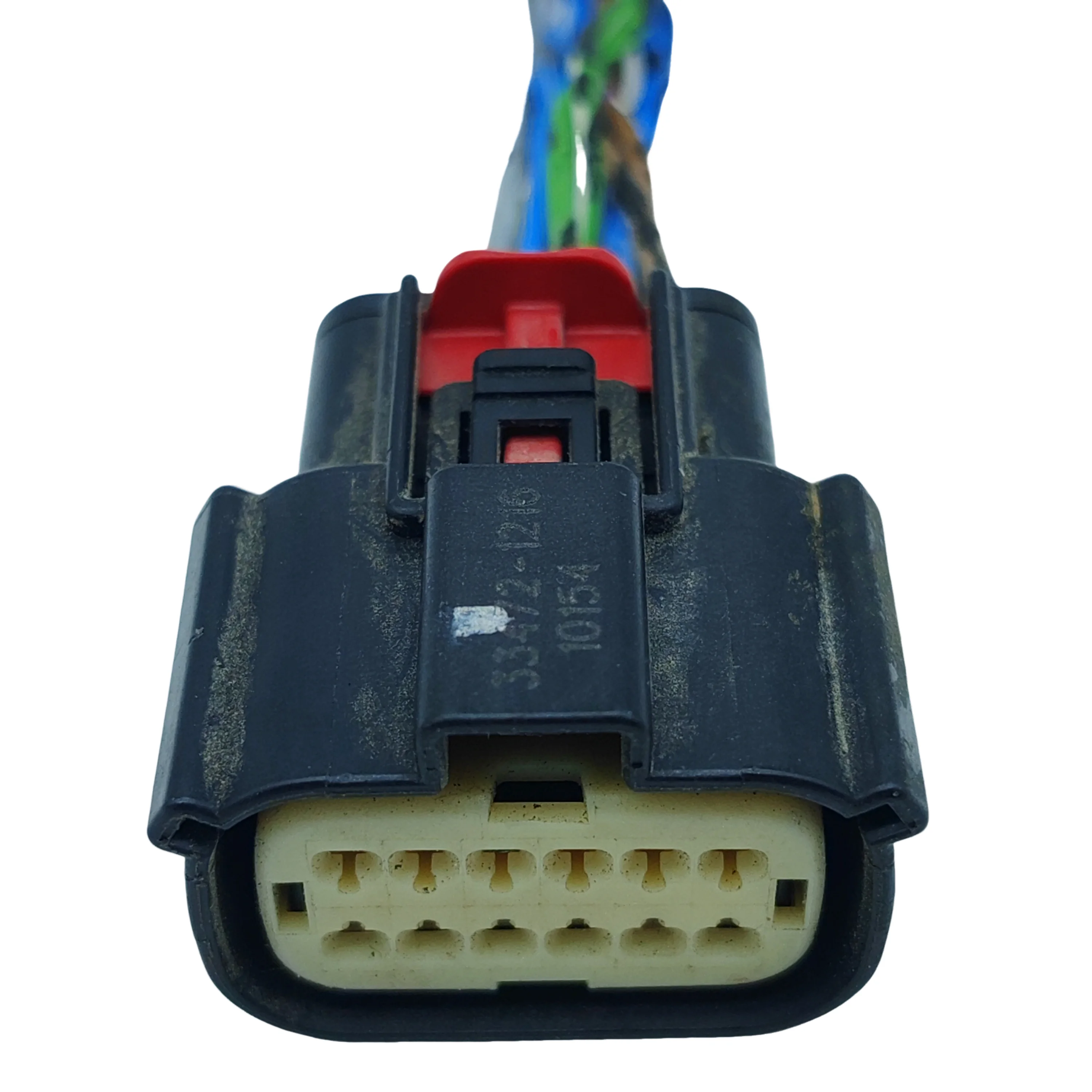 12 Pin Auto Headlight Plug Female Male Connector Wiring Harness Plug 33472-1201 33482-1201 For Ford Focus Mondeo Buick Chevrolet
