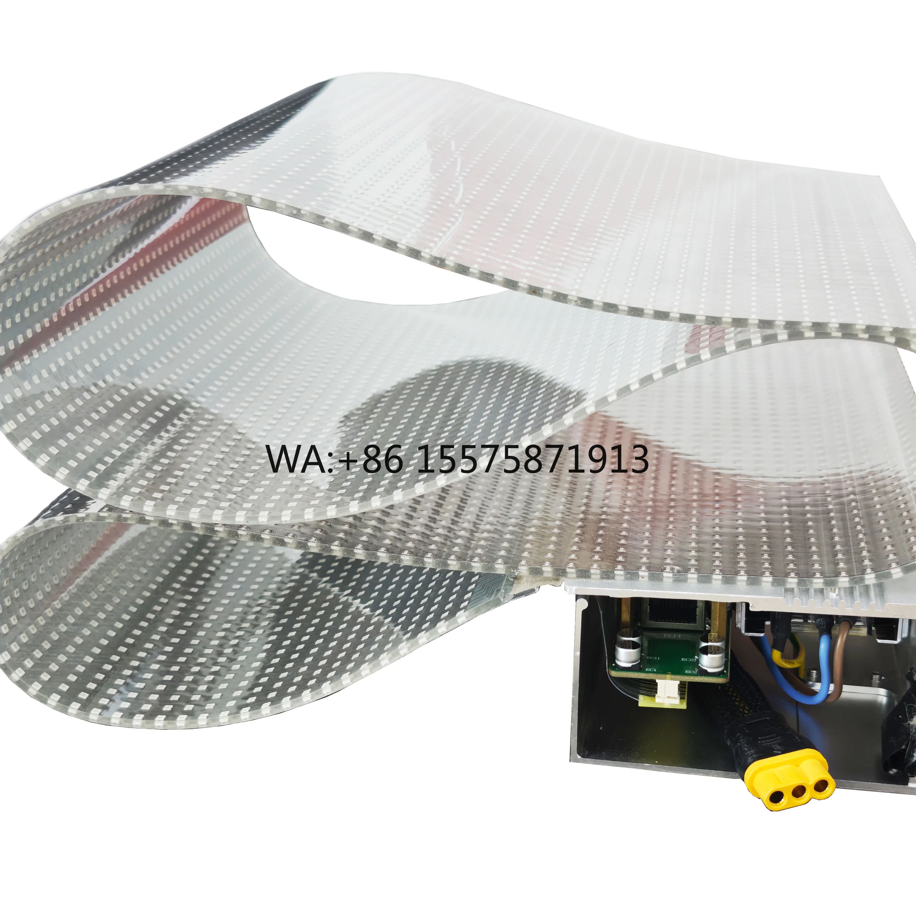 

Customizable Factory Wholesale High Quality Crystal Film Led Screen Wholesale Custom Flexible Soft Led Film Screen