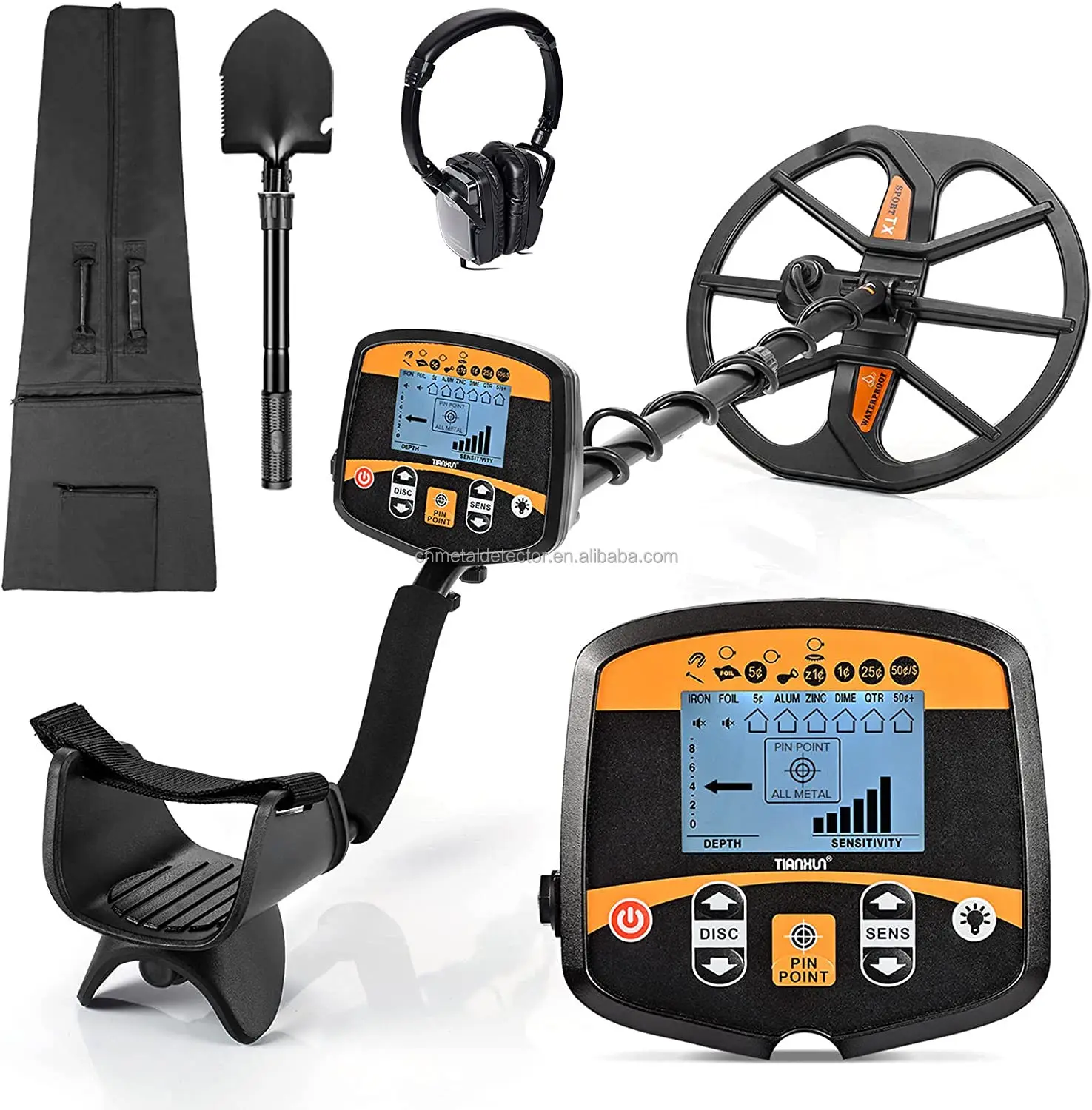 Tianxun TX-960 Professional Gold Detector Machine Treasure Hunting Best Gold Metal Detector Industrial Metal Detector De Metales