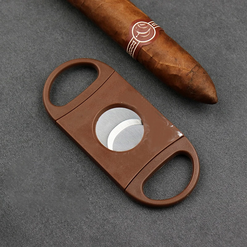 Cuba Cigar Cutter 3 Cigar Set Pocket V-Cut Sharp Stainless Steel Cigar Scissors Guillotine Punch Knife Cigar Accessories Tool