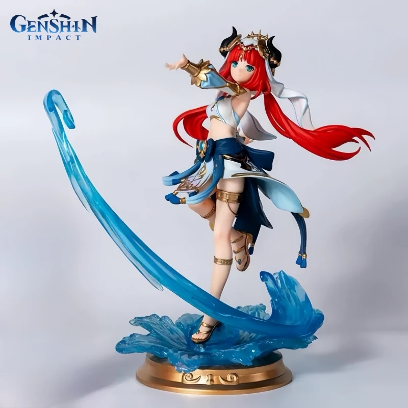 

Hot 27cm Nilou Genshin Impact Anime Figures Sexy Action Figurine Pvc Statue Model Doll Decora Collectible Ornament Toys Gifts